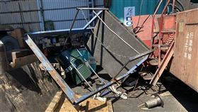 桃園,工安,貨運場,堆高機（圖／翻攝畫面）