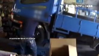 維修驚魂　「貨車頭掉」重壓技師頭手