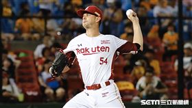 樂天桃猿洋投尼寇力。（圖／記者林聖凱攝影）