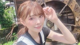 橋本有菜賞花（圖／翻攝自@Arinahashimoto1推特）