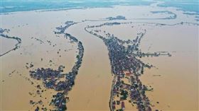 江西防汛應急響應提升至最高級，鄱陽湖恐爆發到洪水，（圖／翻攝自臉書）