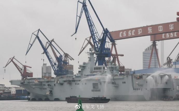 中國075首艦現況曝　目標竟是台灣