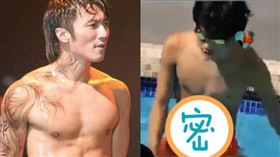 謝霆鋒。（左圖／翻攝自娛樂扒叔微博，右圖／翻攝自張柏芝IG）