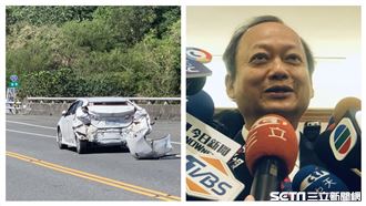 前衛生署長葉金川遭追撞　車尾爛了