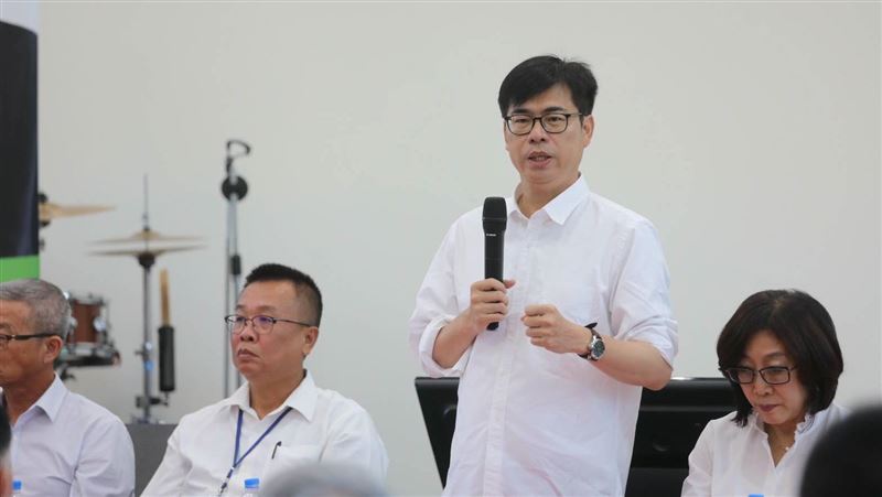 高市補選黨主席戰開打？陳其邁笑回⋯