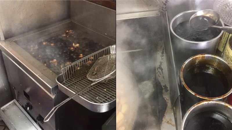 自助餐回鍋油比機油黑　員工怒揭內幕