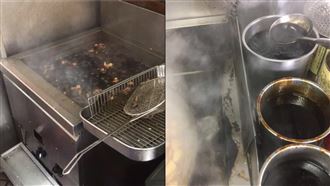 自助餐回鍋油比機油黑　員工怒揭內幕