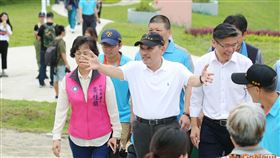翻轉五股垃圾山 侯友宜視察綠美化成果（圖／新北市政府）