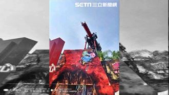 麗寶斷軌列車又卡…遊客掛10樓尖叫