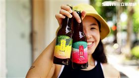 啤酒頭新推出的西瓜啤酒（圖／啤酒頭提供）