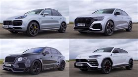 ▲福斯集團性能休旅大車拼（圖／翻攝自Carwow Youtube）