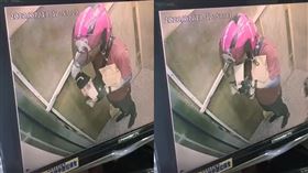 偷喝,外送,熊貓,監視器(翻攝自 太咪瘋韓國臉書)