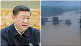 中國,習近平,彩虹橋,古蹟,洪災（圖／翻攝自新華網、中國最美的鄉村婺源）