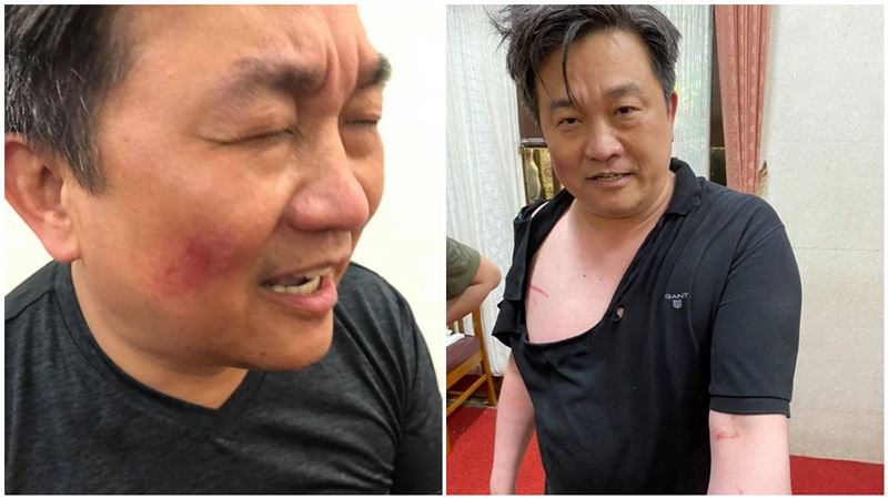 衣服被撕爛　王定宇：洪孟楷從背後…