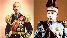 蔣中正 袁世凱(圖/翻攝自維基百科)