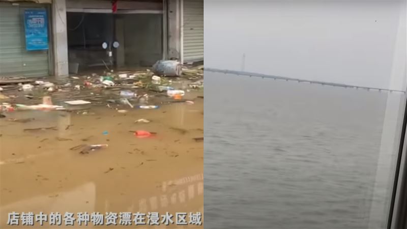 陸驚見水上列車　網友驚嘆：神隱少女