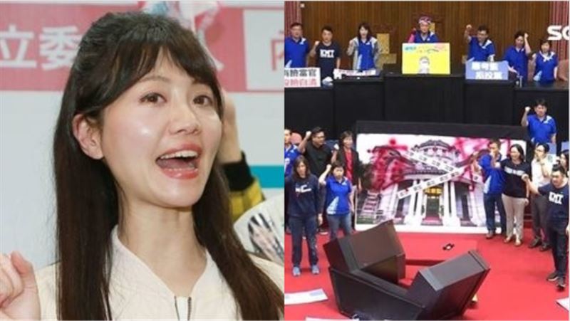 高嘉瑜怒唱3天3夜　藍委集體傻眼了