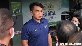 中信兄弟副領隊彭政閔。（圖／記者王怡翔攝影）