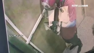 外送員電梯偷喝飲料　業者解合作關係