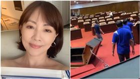 郭昱晴批國民黨。翻攝畫面