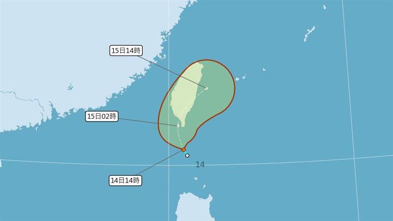熱帶低壓明可能登台　2大降雨熱區曝