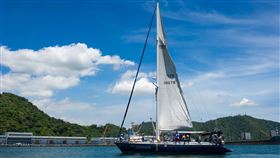 27天1500公里帆船繞島！宜蘭岳明國小追夢啟航,行政院提供