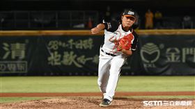 統一獅隊林其緯。（圖／記者王怡翔攝影）