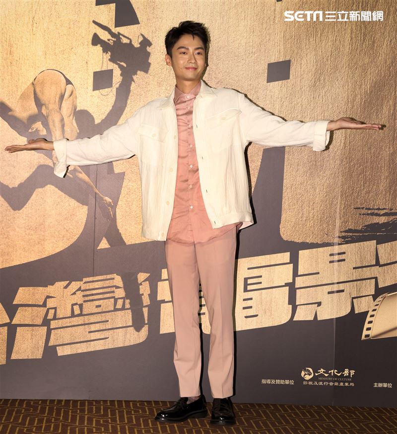 「國片一起起飛」可不可以你也剛好喜歡我演員林鶴宣（大鶴）。（記者邱榮吉/攝影）