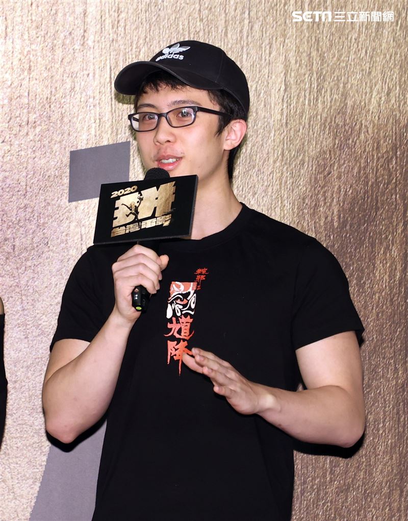 「國片一起起飛」馗降：粽邪演員孫安佐。（記者邱榮吉/攝影）