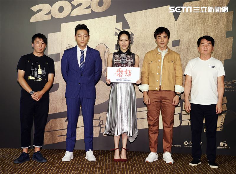 「國片一起起飛」靈語演員鄭人碩、吳可熙、是元介。（記者邱榮吉/攝影）