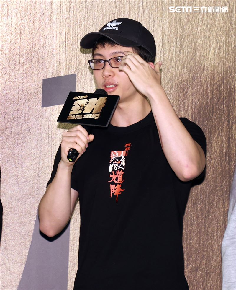 「國片一起起飛」馗降：粽邪演員孫安佐。（記者邱榮吉/攝影）