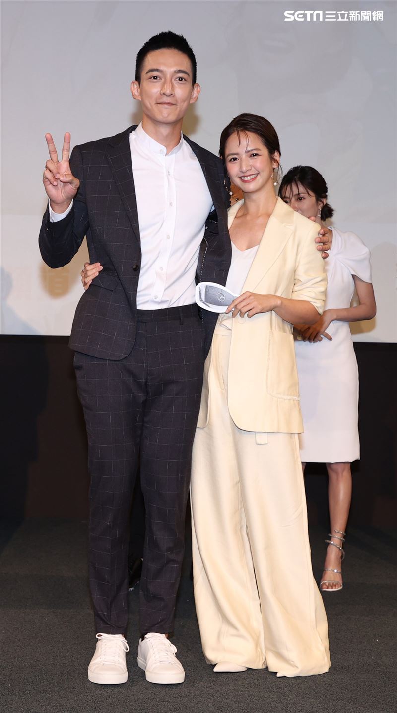 我的青春沒在怕演員王家梁、臧芮軒。（記者邱榮吉/攝影）