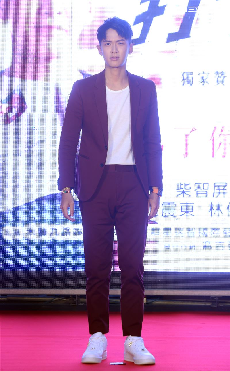 「打噴嚏」演員柯震東。（記者邱榮吉/攝影）