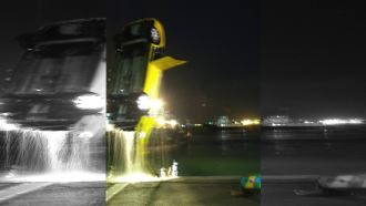 計程車衝入台中港4死　救援畫面曝光