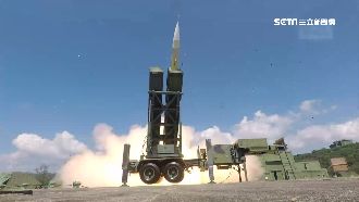 精準擊毀目標！天弓三飛彈升空護台灣