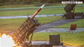 空軍防空部射擊愛國者二型防空飛彈。(圖/國防部提供)
