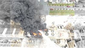 六輕 爆炸(圖/翻攝畫面)