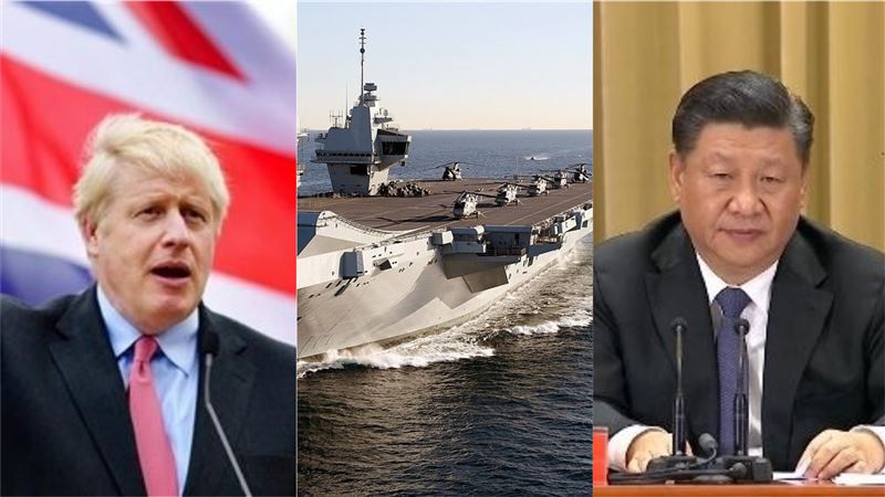 禁華為還不夠！英國將派航母威嚇中國