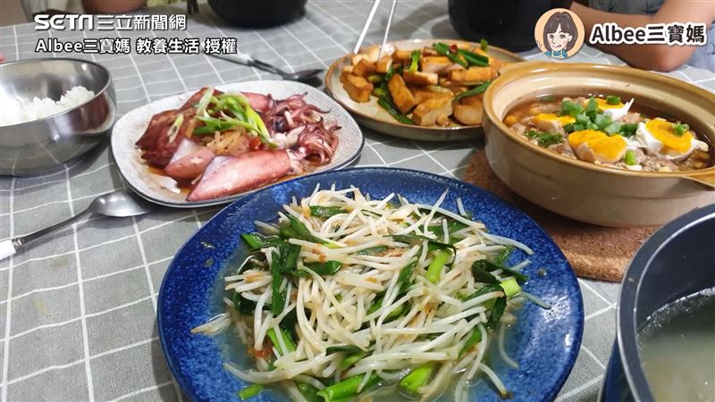 １次煮３道菜！省時電鍋料理這樣煮
