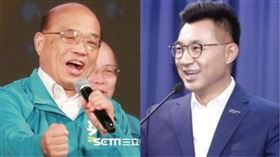 蘇貞昌、江啟臣（組合圖／資料照）