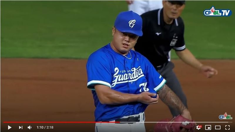 中職／陳明軒死球　陳峰民擋球卻送分