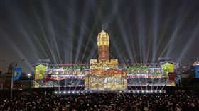 2019年總統府百年光雕秀。（圖／文化總部提供）