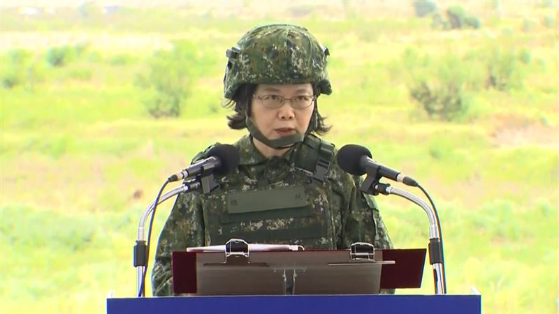 全文／小英：國家安全不靠卑躬屈膝