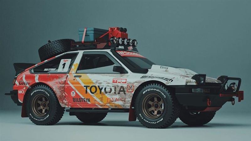 男子漢專用　越野改裝版AE86