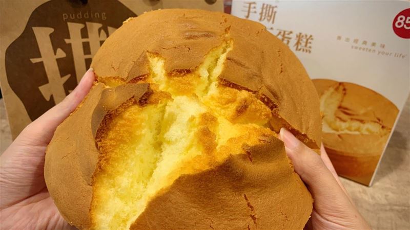 綿密又Q彈！85˚C推手撕布丁蛋糕