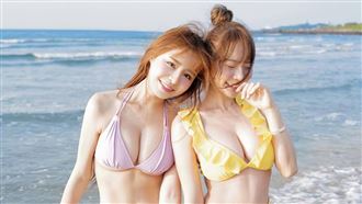 閨密走心了！　林莎爆元元奶垂到肚臍