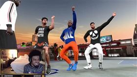 湖人3球星現身遊戲當中。（圖／翻攝自YouTube）