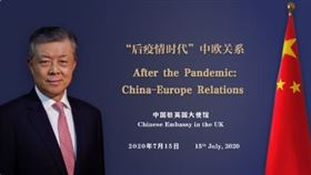 ▲中國駐英國大使劉曉明。（圖／翻攝自推特）