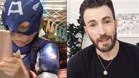 馬克盧法洛,Mark Ruffalo,克里斯伊凡,Chris Evans,男童,美國隊長,綠巨人,浩克,狗,布里杰,Bridger,阿姨妮基,Nikki Walker　圖／翻攝自IG