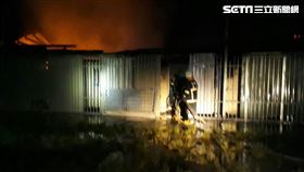 雲林火警男屋主遭燒成焦屍／翻攝畫面